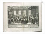 The Ceremony of Reverence to Joseph I at the Knights Hall of the Hofburg Palace, 1705 by Matthias Steinl