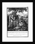 Rostislav Mstislavich finds the dying prince Izyaslav Davidovich. 1161 (From Illustrated Karamzin) by Boris Artemyevich Chorikov