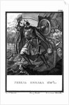 The Death of Yermak. 1584 (From Illustrated Karamzin), 1836 by Boris Artemyevich Chorikov