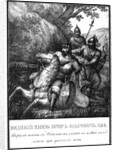 Igor Olgovich is captured, 1146 (From Illustrated Karamzin), 1836 by Boris Artemyevich Chorikov