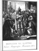 The Coronation of Vladimir Monomakh, 1116 (From Illustrated Karamzin), 1836 by Boris Artemyevich Chorikov