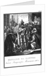 The Coronation of Vladimir Monomakh, 1116 (From Illustrated Karamzin), 1836 by Boris Artemyevich Chorikov