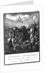 The pacification of Novgorodians. 1335 (From Illustrated Karamzin), 1836 by Boris Artemyevich Chorikov