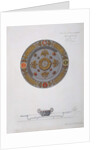Desing of a Presentation Dish and a Salt Cellar, 1901 by Factory Fabergé Russian Master