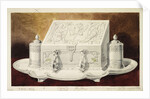 Design of an Inkstand Shaped like a Casket. (Series The Dowry of Grand Princess Maria Pavlovna), 1 by Carl Edvard Bolin company