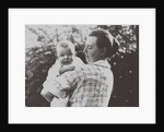 Hilde Mangold with her baby, 1924 by Anonymous