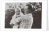 Hilde Mangold with her baby, 1924 by Anonymous