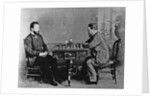 Mikhail Chigorin and William Steinitz in Havana, 1880, 1880 by Anonymous