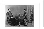 Mikhail Chigorin and William Steinitz in Havana, 1880, 1880 by Anonymous