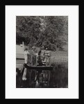 Ferry at the Pyotr Durnovo Dacha in Petersburg, 1880s by Anonymous