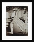 The Stroganov palace in Saint Petersburg. The grand staircase with lower vestibule, 1860s by Giovanni Bianchi