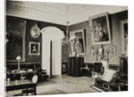 The Paskevich Residence in Gomel. Red living room, 1860s by Giovanni Bianchi
