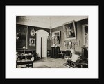 The Paskevich Residence in Gomel. Red living room, 1860s by Giovanni Bianchi