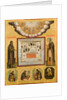 Venerable Anthony and Theodosius of the Caves, 17th century by Russian icon