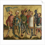 Saint Gereon of Köln with soldiers, ca 1460 by Master of Cologne