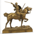 Sviatoslav I on the road to Constantinople in 970 by Evgeny Alexandrovich Lanceray