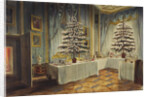 Christmas trees of the Duchess of Kent and the royal children at Windsor Castle, 1850 by James Roberts