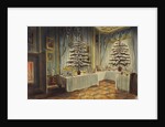 Christmas trees of the Duchess of Kent and the royal children at Windsor Castle, 1850 by James Roberts