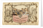 The first Christmas card, 1843 by John Callcott Horsley