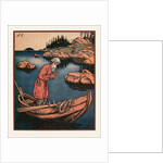 Illustration to the The Tale of the Fisherman and the Fish, 1933 by Ivan Yakovlevich Bilibin
