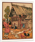 Illustration to the The Tale of the Fisherman and the Fish, 1933 by Ivan Yakovlevich Bilibin