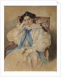 Portrait of Elizabeth Mikhailovna Khitrovo, 1838 by Pyotr Fyodorovich Sokolov