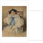 Portrait of Elizabeth Mikhailovna Khitrovo, 1838 by Pyotr Fyodorovich Sokolov