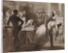 Illustration to the poem The Tambov Treasurers Wife by M. Lermontov, 1862 by Konstantin Dmitrievich Flavitski