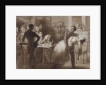Illustration to the poem The Tambov Treasurers Wife by M. Lermontov, 1862 by Konstantin Dmitrievich Flavitski