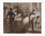 Illustration to the poem The Tambov Treasurers Wife by M. Lermontov, 1862 by Konstantin Dmitrievich Flavitski