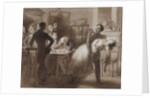Illustration to the poem The Tambov Treasurers Wife by M. Lermontov, 1862 by Konstantin Dmitrievich Flavitski