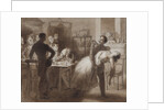 Illustration to the poem The Tambov Treasurers Wife by M. Lermontov, 1862 by Konstantin Dmitrievich Flavitski