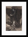 Illustration to the poem The Demon by Mikhail Lermontov, 1890-1900 by Mikhail Alexandrovich Vrubel