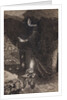 Illustration to the poem The Demon by Mikhail Lermontov, 1890-1900 by Mikhail Alexandrovich Vrubel