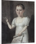 Portrait of the poet Mikhail Lermontov as Child, 1817-1818 by Anonymous