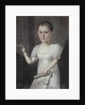 Portrait of the poet Mikhail Lermontov as Child, 1817-1818 by Anonymous