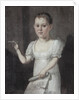 Portrait of the poet Mikhail Lermontov as Child, 1817-1818 by Anonymous