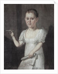 Portrait of the poet Mikhail Lermontov as Child, 1817-1818 by Anonymous