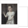 Portrait of the poet Mikhail Lermontov as Child, 1817-1818 by Anonymous