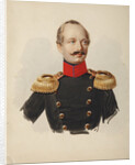 Portrait of Nikolay Fyodorovich Plautin, 1839-1843 by Alexander Ivanovich Klünder