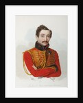 Portrait of Vladimir Dmitrievich Bakaev, 1839 by Alexander Ivanovich Klünder