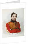 Portrait of Vladimir Dmitrievich Bakaev, 1839 by Alexander Ivanovich Klünder