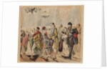 High Society Ball, First quarter of 19th century by Vasili Venediktovich Baranov