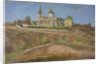 Tarkhany. View of the Church of the Archangel Michael, 1938 by Meer Michailovich Gokhstein