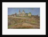 Tarkhany. View of the Church of the Archangel Michael, 1938 by Meer Michailovich Gokhstein