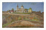 Tarkhany. View of the Church of the Archangel Michael, 1938 by Meer Michailovich Gokhstein