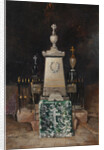 Lermontovs tombstone in Tarkhany, 1883 by A.S. Mezentsov