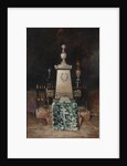 Lermontovs tombstone in Tarkhany, 1883 by A.S. Mezentsov