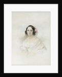 Portrait of Anna Alexeevna Olenina, 1839 by Vladimir Ivanovich Hau