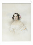Portrait of Anna Alexeevna Olenina, 1839 by Vladimir Ivanovich Hau